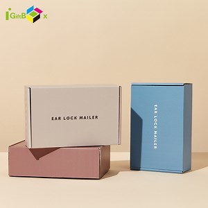 [Hot Item] Luxury Packaging Boxes Custom Logo Corrugated Mailing Cardboard Shipping Corrugated Box