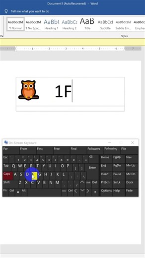 #microsoft #words #windows #unicode characters