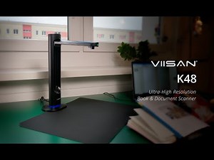 VIISAN K48 Ultra High Resolution Scanner | OCR, TTS & 4K Video Explained