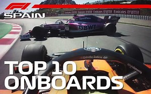 2019 西班牙大奖赛车载视角精华时刻