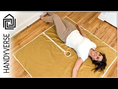 Make a Simple, Square Christmas Tree Skirt : EP 021