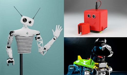Los 12 proyectos más sorprendentes de robots creados con impresión 3D - 3Dnatives