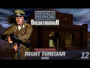 Medal of Honor AA Kriegs Europa: Night Tunisian | Hard Gameplay