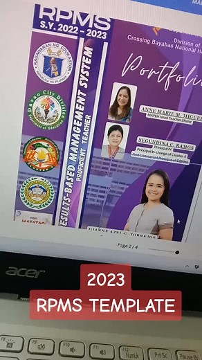 2023 RPMS Template #RPMS #template #DEPED #ipcrf #PORTFOLIO #2023 #canva #canvatips #canvadesigns