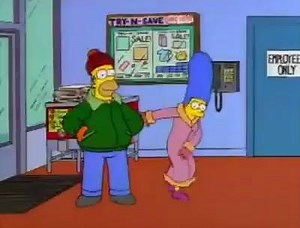 Smart idea Homer 😉 | Fat Tony