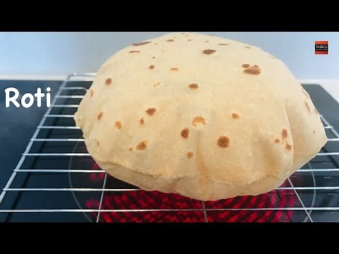 Roti l Chapati l How to make roti on electric stove l Indian flat bread recipe