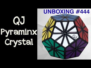 Unboxing №444 Пираминкс Кристалл | QJ Pyraminx Crystal