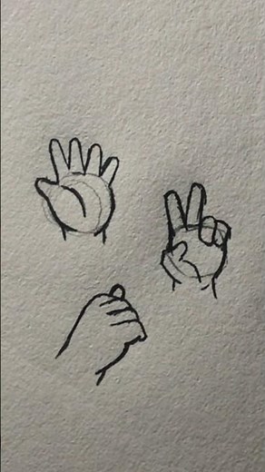 drawing chibi hand ✨#drawing #tutorial #hand