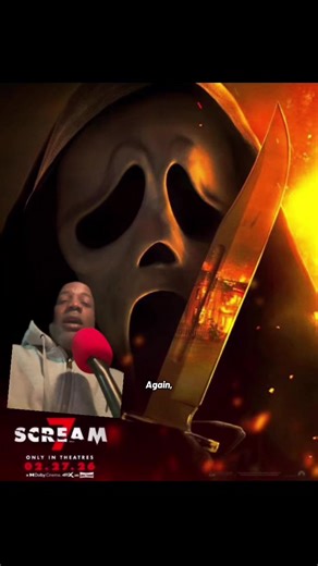 Scream seven doesn’t really scare me. The last scream movie that I was afraid of was probably the first one. The concepts are cool and I’m definitely going to go watch this one considering it may be the last one. #Scream #Scream7 #ScaryMovie #HorrorMovie