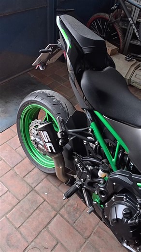 Sc Project CRT Slip on Kawasaki z900 with DJI mic minis🔥