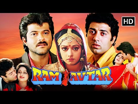 Ram-Avtar (1988) Full Movie HD | Sunny Deol, Anil Kapoor, Sridevi | 80s Romantic Bollywood Classic