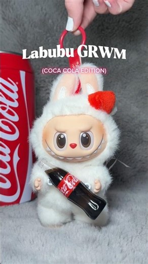 Labubu GRWM | Coca Cola Series #asmr #labubu