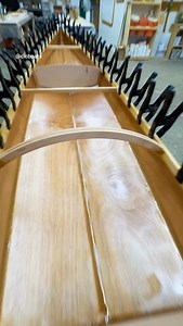 Clamps on, glue setting, progress steady. The rubrail adds both strength and style to the kayak’s sheerline — and it’s one of those moments where the shape of the boat really comes alive. If you’ve ever wanted to build your own boat, this could be you next time. 📞 Reach out to us today to learn about our private and group classes — or explore our full lineup at clcboats.com. ☎️(M-F,9AM-5PMEST) 410-267-0137 📧info@clcboats.com #CLCBoats #Boatbuilding #KayakBuild #WoodenKayak #DIYBoatKit #Boatbui