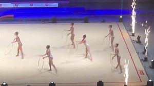 Special exhibition (with a big mistake) of the Russian Group during “Sport Legends” Show in Russia! | Rhythmic Gymnastic World
