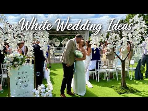 White Wedding Ideas 🤍