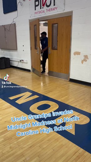 3K views · 70 reactions | Uncle Grandpa Invades Midnight Madness at North Caroline High School #unclegrandpaonone #tiktokviral #easternshore #legend #baltimoreclub #baltimore #NCHS | Wayne Tyrell Reese | Facebook