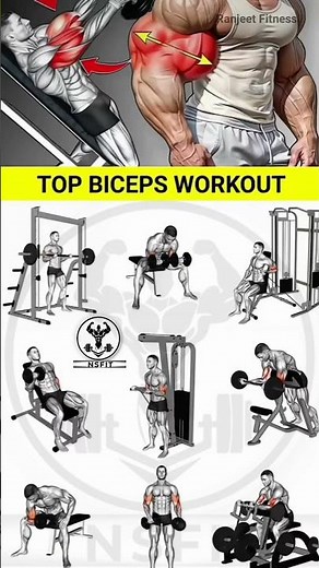 biceps workout at gym | biceps workout with dumbbells | biceps workout at home
