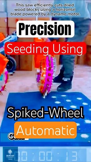 Precision Seeding Using Spiked-Wheel Automatic Seeder