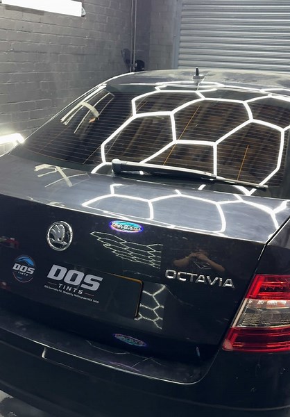 Skoda Octavia Rear Tints: Factory-Dark Look and Privacy
