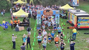 1.8K views · 46 reactions | Kicking off the day strong at the AdventHealth Rock Springs Run State Reserve 5K-10K! ‍♂️ Check out the energy at the 10K start line this morning—what a way to hit the trail! #RockSpringsRun #10KStrong #TrailRunVibes #sommersportsevents #beinspiring | Sommer Sports | Facebook