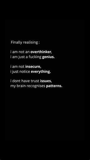 Not Overthinking… Just Aware #shorts