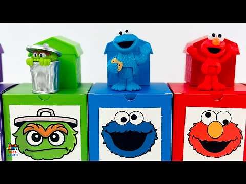 Sesame Street Sorting Colors & Counting Activity! Kids Learn to Count and Sort Colors
