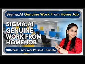 🏠 Telugu genuine Work From Home Job 💻 | Any Graduate Apply cheyavachu | Sigma AI 2025 