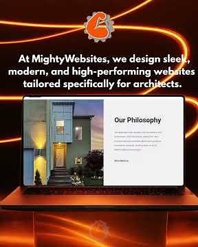 We specialize in creating modern architect websites!