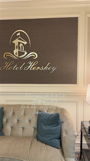 ✨ If you know, you know… The Hotel Hershey ✨ Perched high above town, this iconic Hershey, PA landmark feels like stepping into a chocolate-kissed fairytale. With timeless elegance, rich history, and breathtaking hilltop views, The Hotel Hershey is where luxury meets nostalgia. From afternoon strolls through the gardens to sunset views and world-class dining, every moment feels a little magical here. 🍫🌿 Whether you’re planning a romantic getaway, a special celebration, or a staycation close to