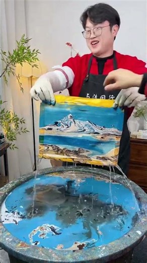 Majestic Holy Lake Snow Mountain - Life Tree Masterpiece