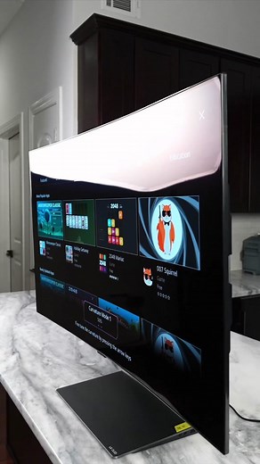 LG OLED Flex 42 Inch Bendable Gaming Monitor Unboxing