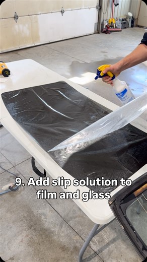 After removing all of the old window tint on the sides of the vehicle, seeing how stubborn the old adhesive was, we decided it was best to just pull the rear glass out. This way we could ensure we would not ruin the defroster lines and remove all the old adhesive. We called the customer up and they confirmed this was best! Thank you to the @speedyglasslistowel team for the help! CLEAN-ENHANCE-PROTECT •PPF •CERAMIC COATINGS •PAINT CORRECTION •WETSANDING •WINDOW TINT •DETAILING • MORE 📍 885 Elma 