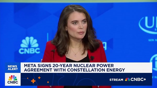 Meta signs 20-year nuclear power agreement with Constellation Energy