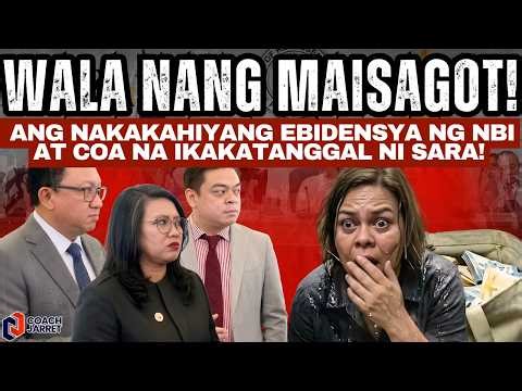 WALA NANG MAISAGOT! Ang Nakakahiyang ebidensya ng NBI at COA na Ikakatanggal ni Sara!