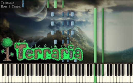 Terraria - "Boss 1 Theme" [BusiedGem钢琴版]