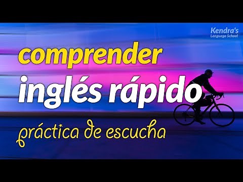 Práctica para comprender inglés rápido: práctica de escucha