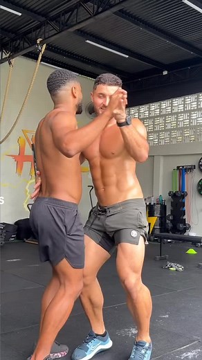 Sexy Dance Moves by a Beautiful Gay Couple