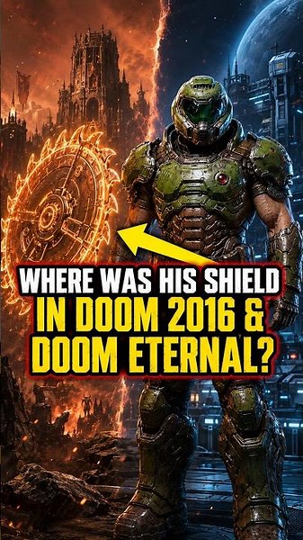 Where Was the DOOM Slayer’s Shield in DOOM 2016 & Eternal?