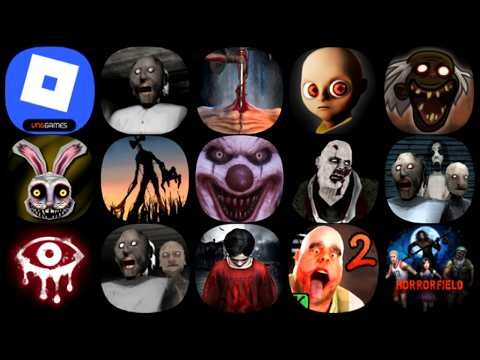 💥 Roblox 💥 Granny 💥 Siren Head Survival 💥 The Baby In Yellow 💥 Troll Quest Horror 3 💥 Mr Hopps 3 💥