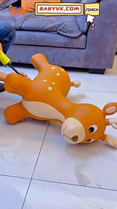 4.2K views · 28 reactions | Safe, bouncy, and full of fun—the Inflatable Horse is a toddler favorite!  Shop Link: https://babyvk.com #Baby #MustHaves #BabyVK #CuteBaby #BabyCare #InflatableHorse #ToddlerFun #BabyToys #ActivePlay #BouncyHorse #IndoorPlay #OutdoorFun #ToddlerLife #ScreenFreeFun #MotorSkills #ToyGoals #ParentFavorites #PlaytimeJoy | BabyVK | Facebook