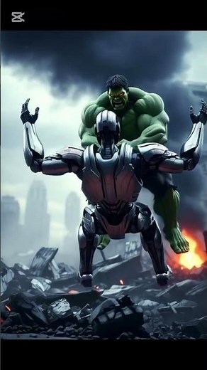 HULK Fights Ultron in EPIC