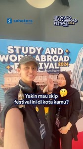 Schoters | Bimbingan Studi LN on Instagram: "STUDY & WORK ABROAD FESTIVAL TERBESAR DI INDONESIA kembali hadir di kota-kota Indonesia!🙌 - 10 Agustus [Pontianak, Aceh, Pekanbaru, Banjarmasin, Padang, dan Manado] - 11 Agustus [Serang dan Batam] Mulai langkah pertamamu meraih mimpi berkuliah maupun bekerja di luar negeri di sini! Acara ini GRATIS dan dengan menghadiri event, kamu akan mendapatkan berbagai benefit eksklusif: ✅ Konsultasi dengan education expert kami ✅ Diskusi langsung dengan univers
