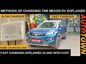 How to charge the Nexon EV - Home charging and different fast charging methods explained