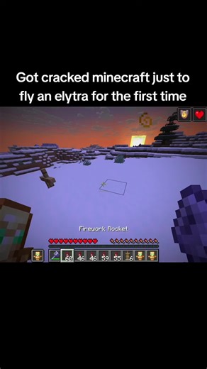 Just realised how much paid MC PE sucks and accepted the fact that I aint buying minecraft anytime soon for my pc. #Minecraft #Tlauncher #Elytra #Username