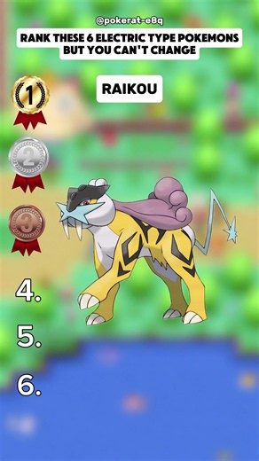 Which Is The Best Electric Type Pokemon ?⚡️😍 #pokemon #anime #trend