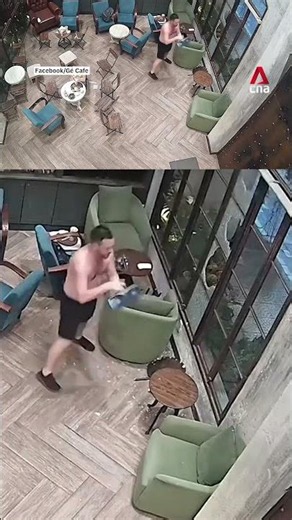 Australian tourist detained after trashing cafe in Vietnam