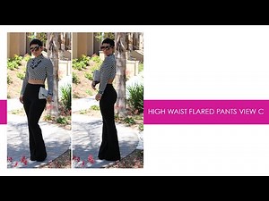 Mimi G Style for Simplicity, Pattern 1283 Tutorial. View C.