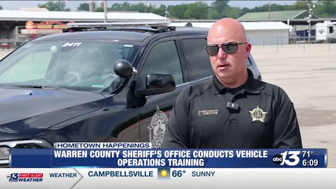 Warren County Sheriff’s Office conducts vehicle operations training