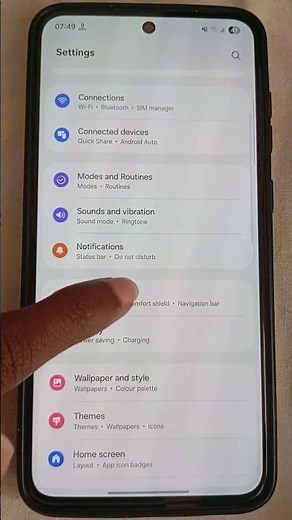 How to change refresh rate in samsung devices 🔥