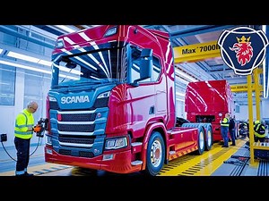 How Scania Trucks Are Made in a Factory
